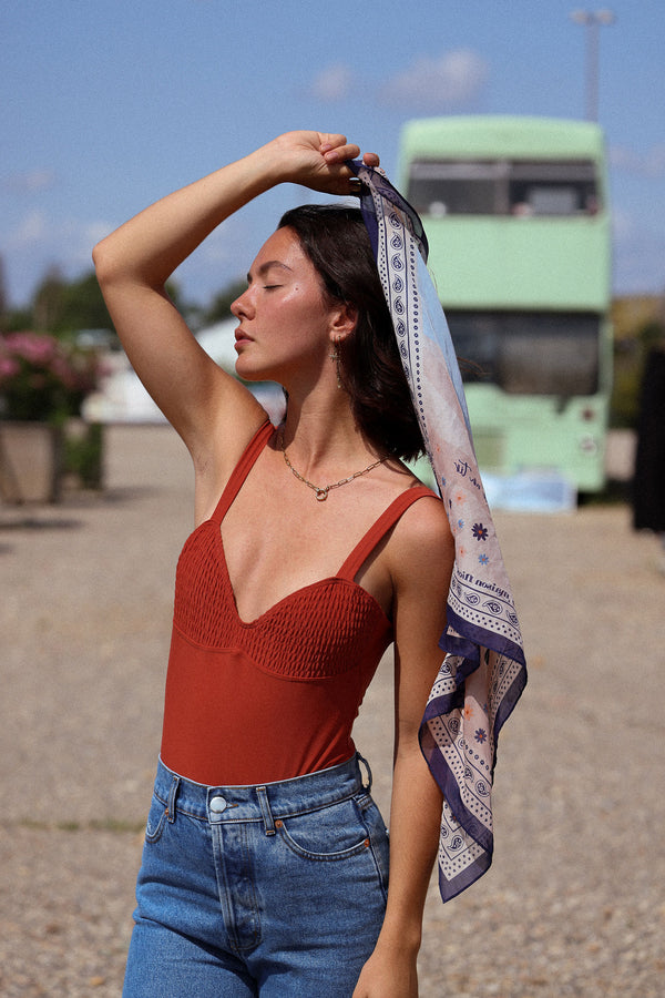 Foulard Club Pétanque -  Maison Nicole x Maison Malfroy