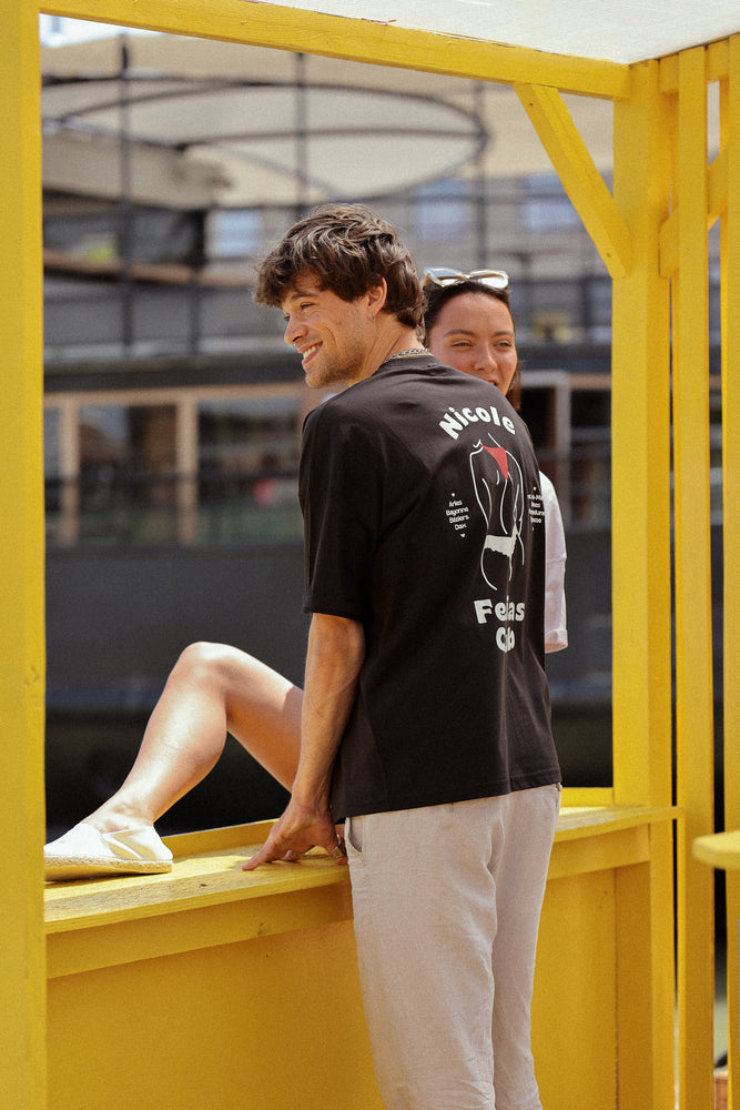TEE-SHIRT GEORGE - FERIAS BLACK