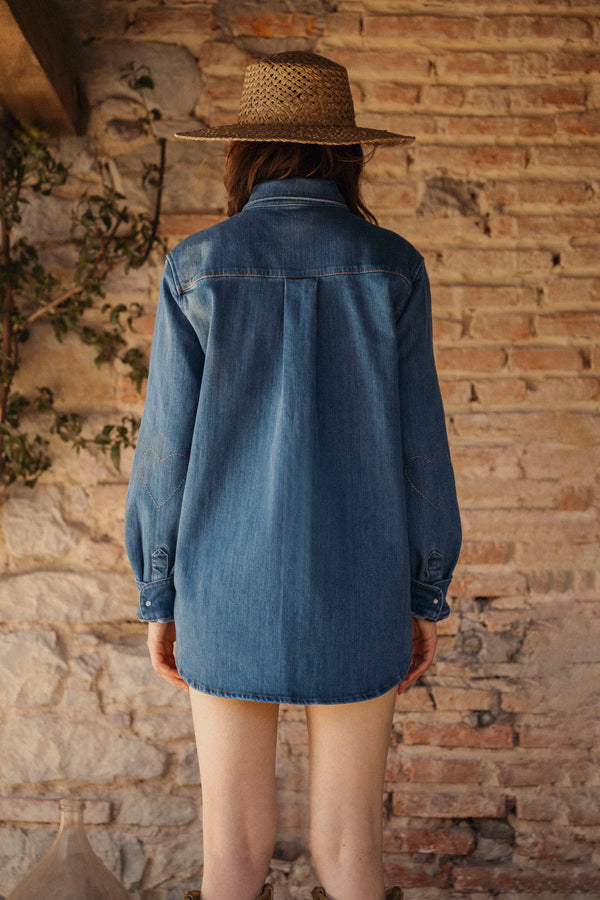 Chemise Dany Rodeo - Medium Blue