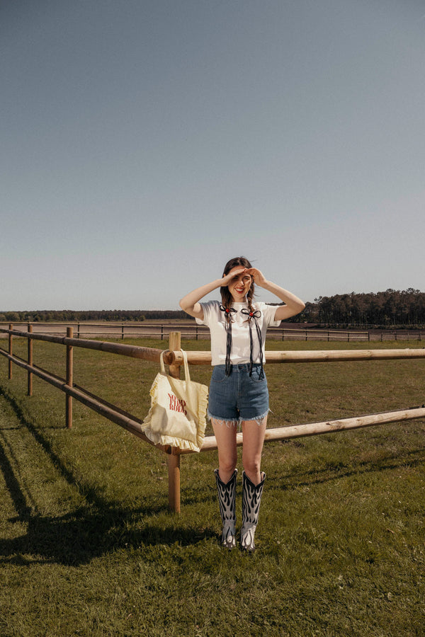 Short Flore Rodeo - Medium Blue