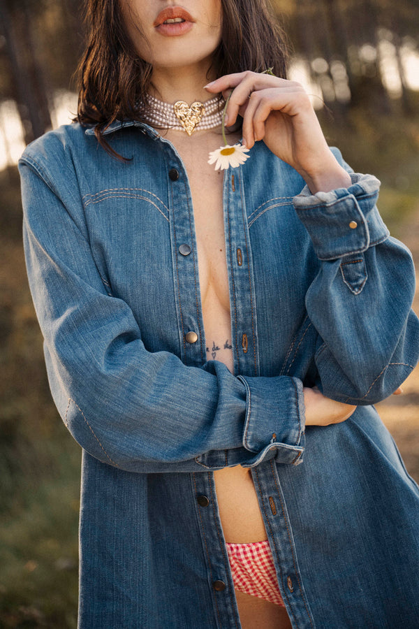 Chemise Dany Rodeo - Medium Blue
