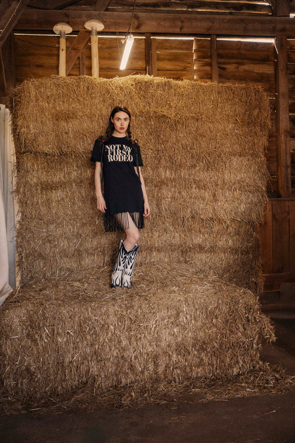 ROBE LUCKY - BLACK