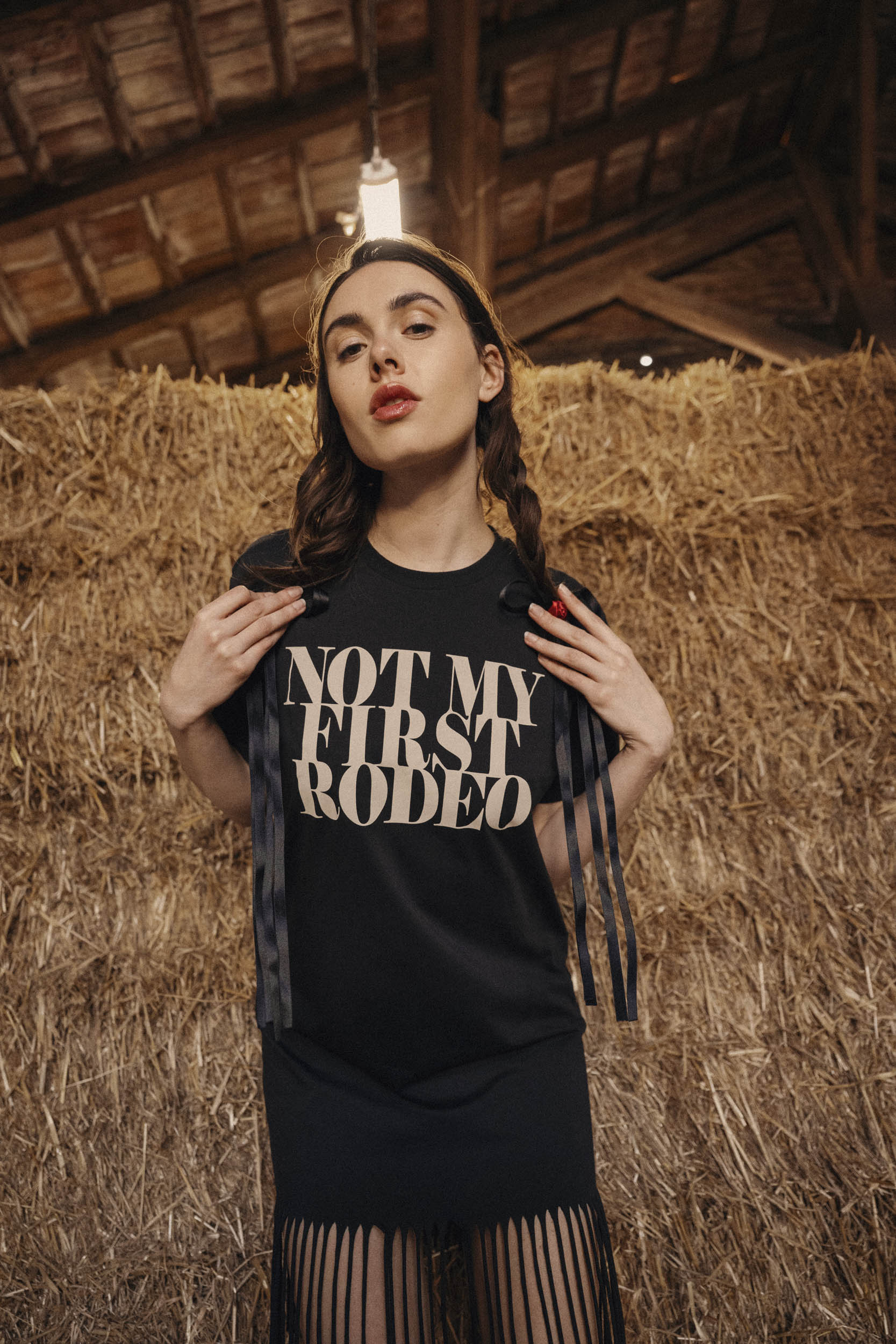 ROBE LUCKY - BLACK