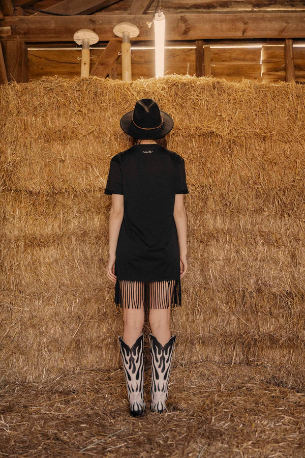 ROBE LUCKY - BLACK