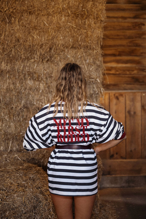 SWEAT MARINIÈRE JEAN RODEO - SAND & BLACK