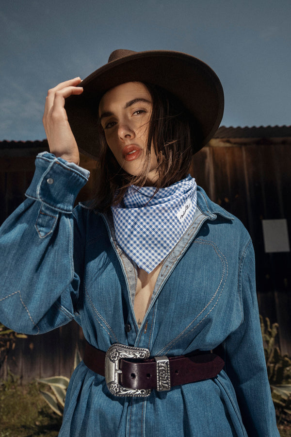 Chemise Dany Rodeo - Medium Blue
