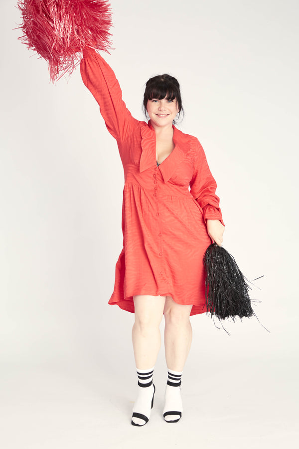 Robe Bianca Poppy Red