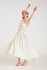 Robe Lulu - Jacquard rayé White
