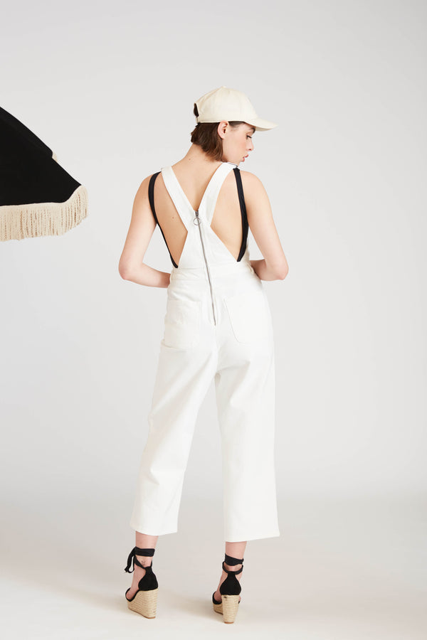 Salopette Rosie - Denim Crème