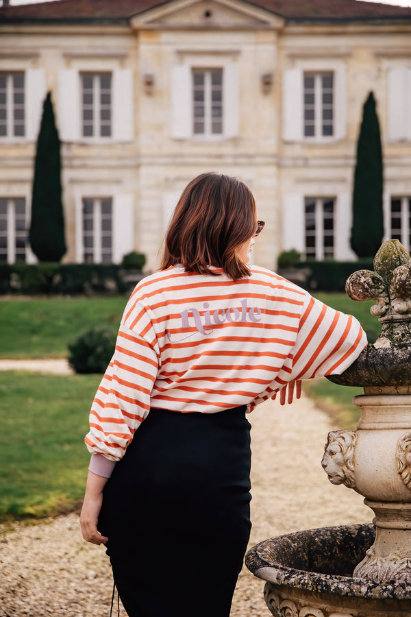 Sweat marinière Jean - Copper