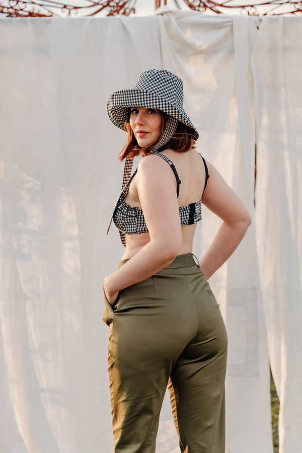 Pantalon Marylène - Kaki