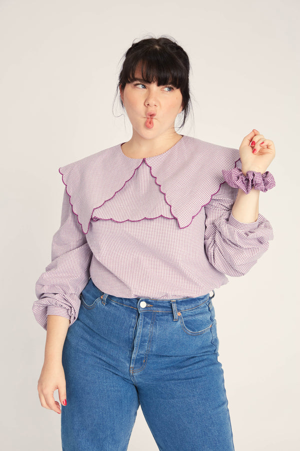 Blouse Patty - Violette & Blanche