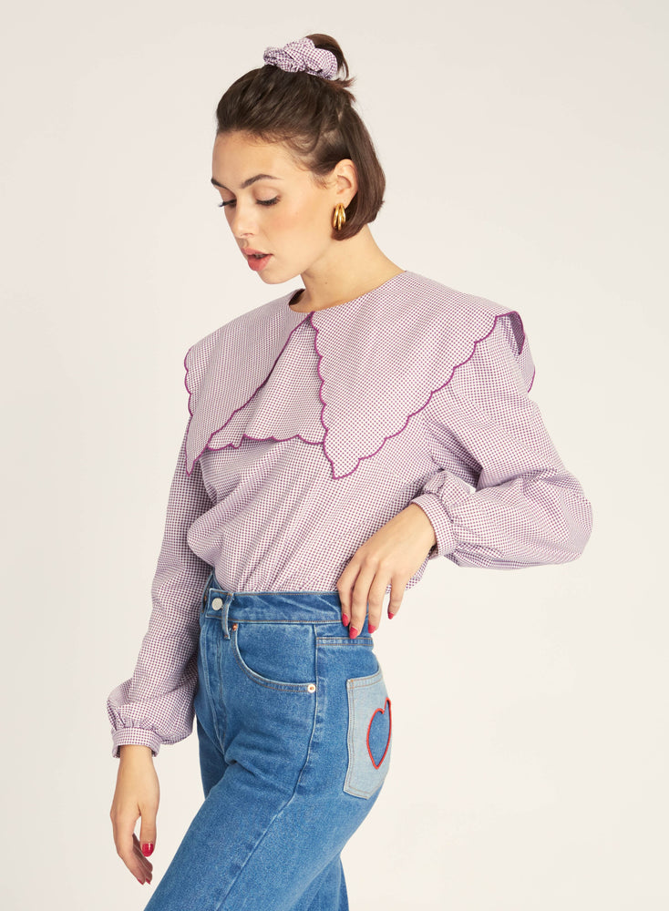Blouse Patty - Violette & Blanche