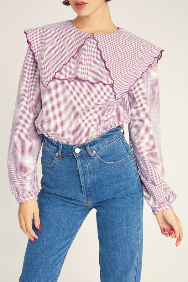 Blouse Patty - Violette & Blanche