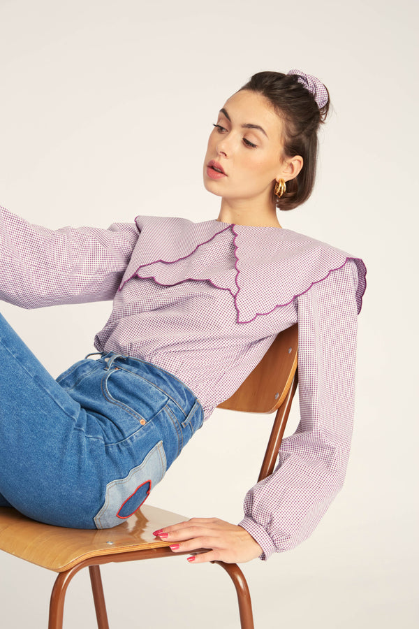 Blouse Patty - Violette & Blanche