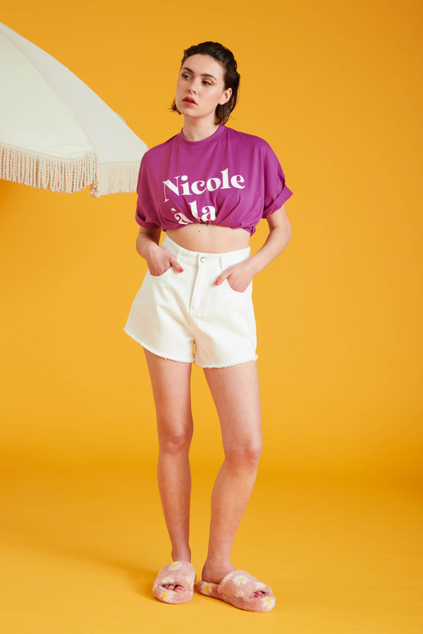 Tee-shirt George - Purple