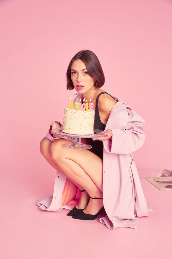 Trench Coat Dolly - Candy Pink