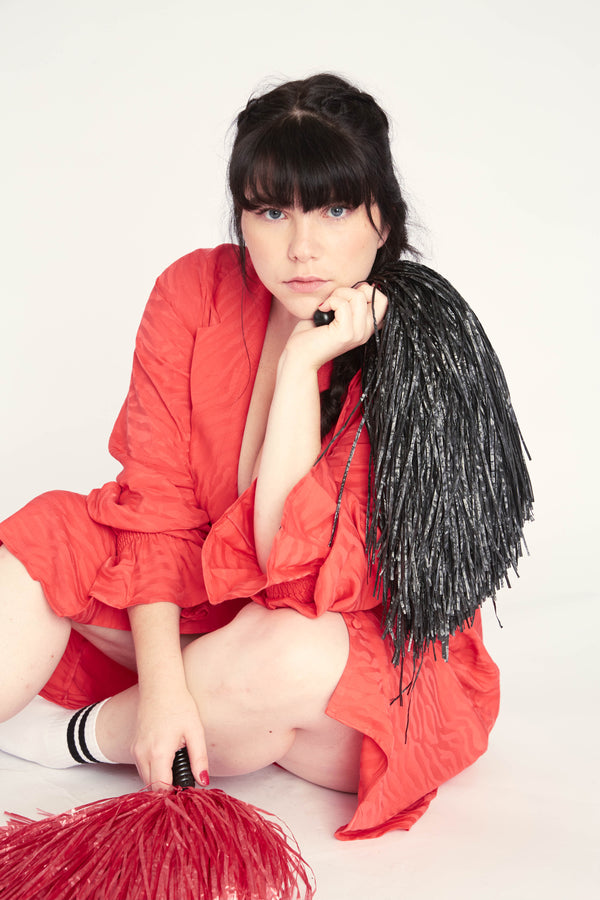 Robe Bianca Poppy Red