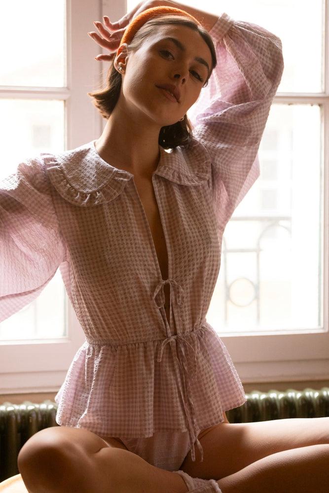 CHEMISIER ANTOINETTE - LILA