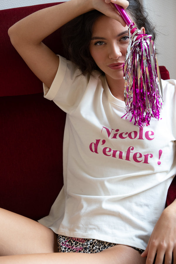TEE-SHIRT ALBERT - Nicole d'enfer !