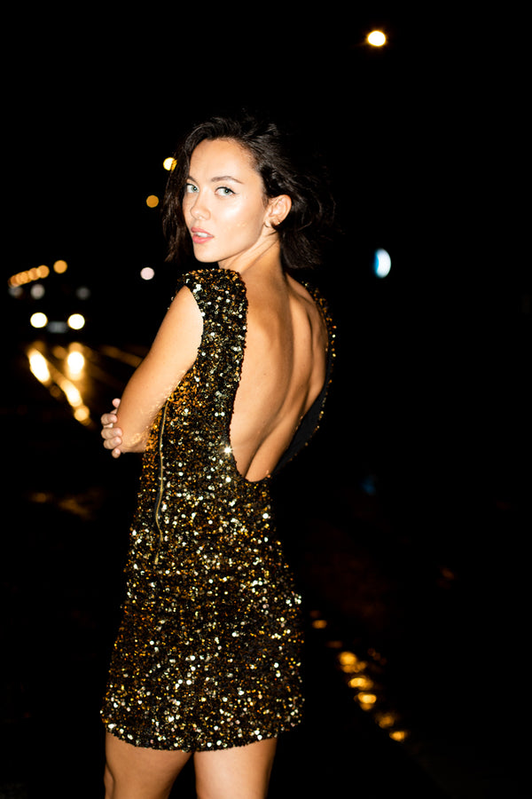 Robe Gloria - Gold