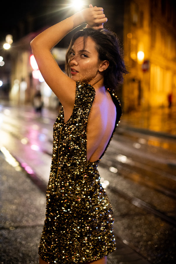 Robe Gloria - Gold