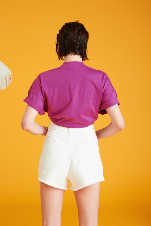 Tee-shirt George - Purple