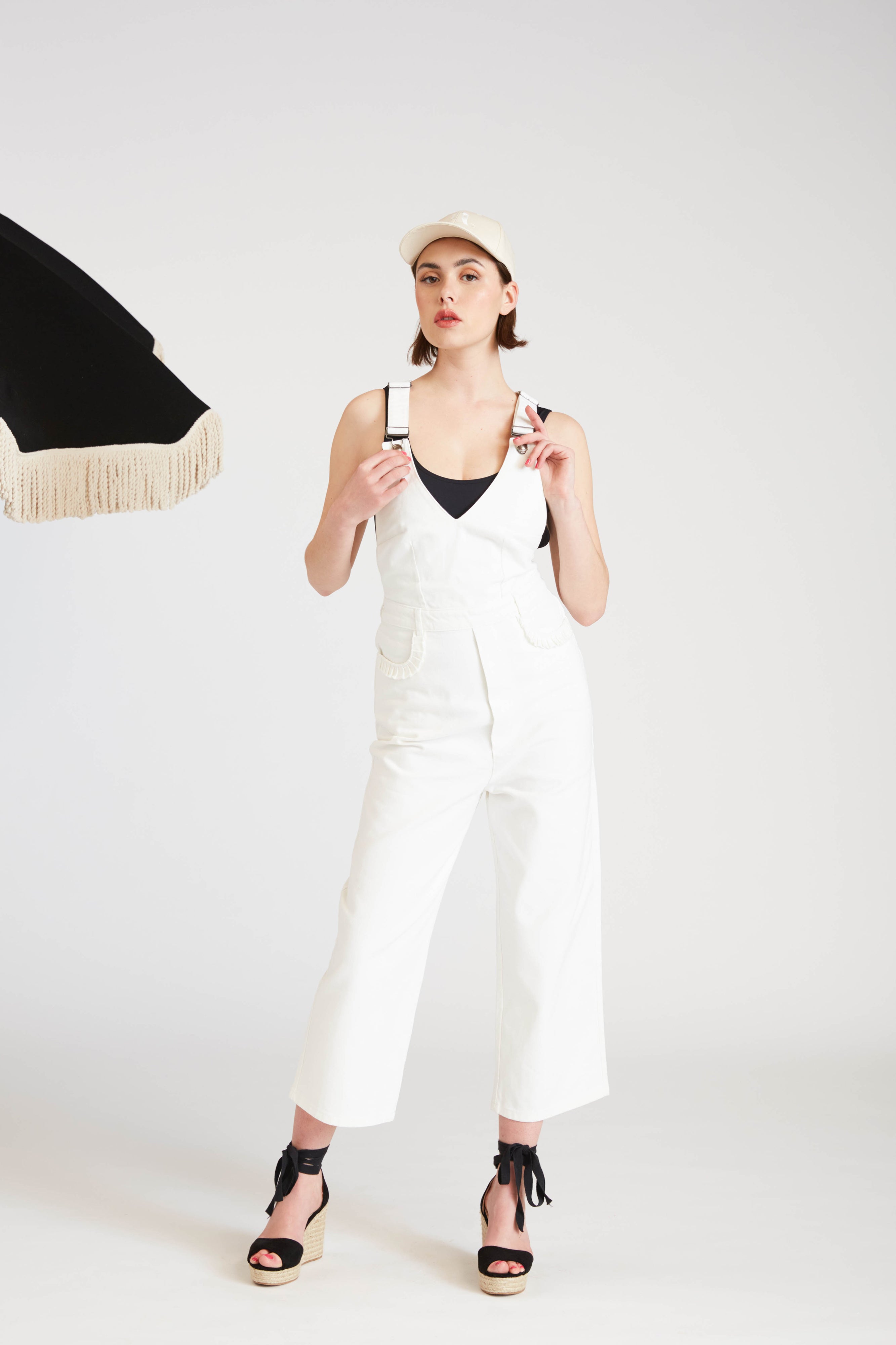 Salopette Rosie - Denim Crème