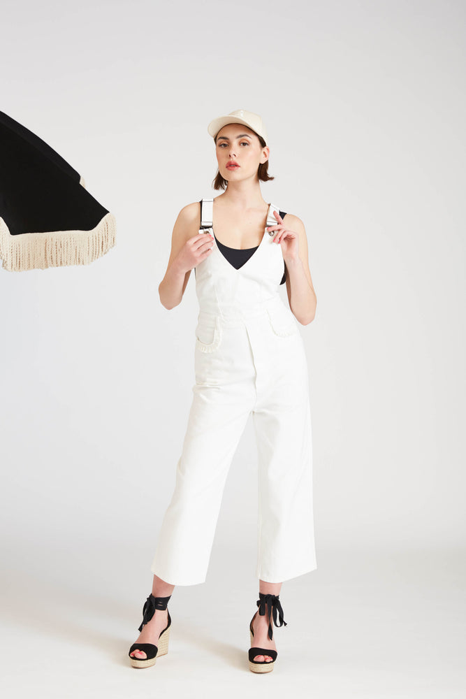 Salopette Rosie - Denim Crème