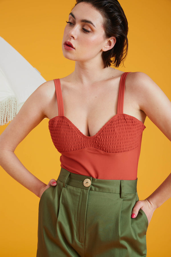 Pantalon Marylène - Kaki