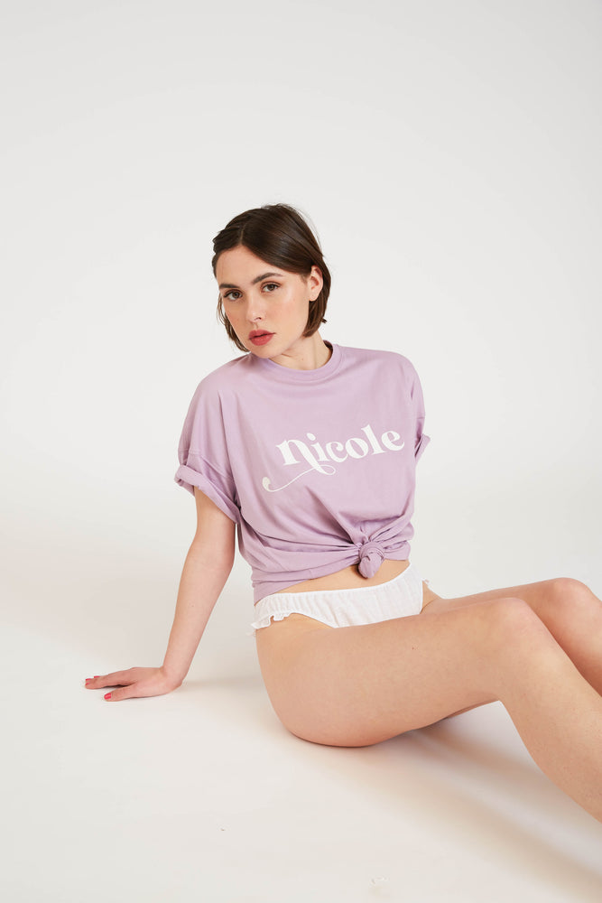 Tee-shirt George - Lilas