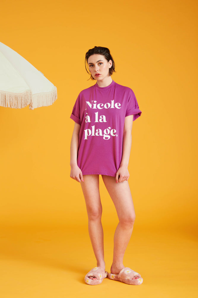 Tee-shirt George - Purple