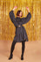 Robe Gina - Noire & Coeurs blancs