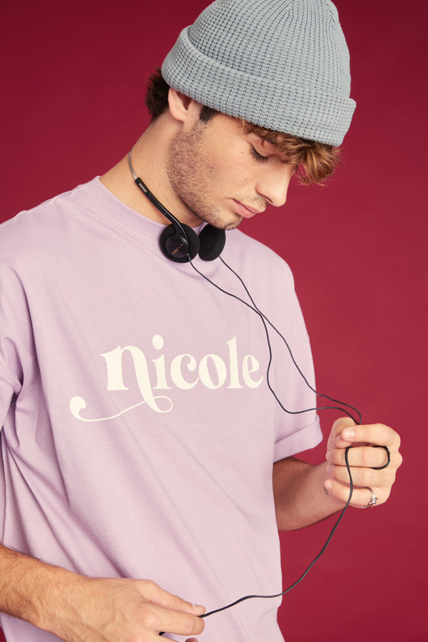 Tee-shirt George - Lilas