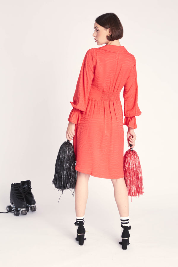 Robe Bianca Poppy Red