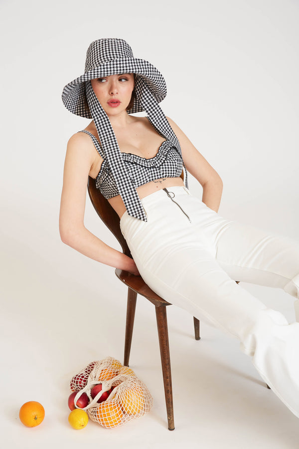 Pantalon Michèle - Denim crème