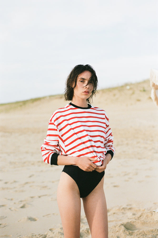 SWEAT MARINIÈRE JEAN - RED