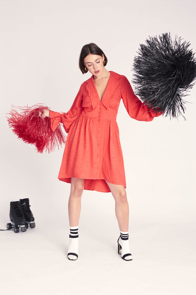 Robe Bianca Poppy Red