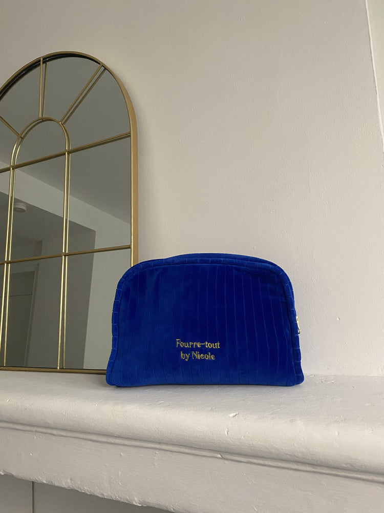 Trousse de toilette Michou - Electric blue