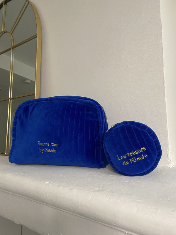 Trousse de toilette Michou - Electric blue