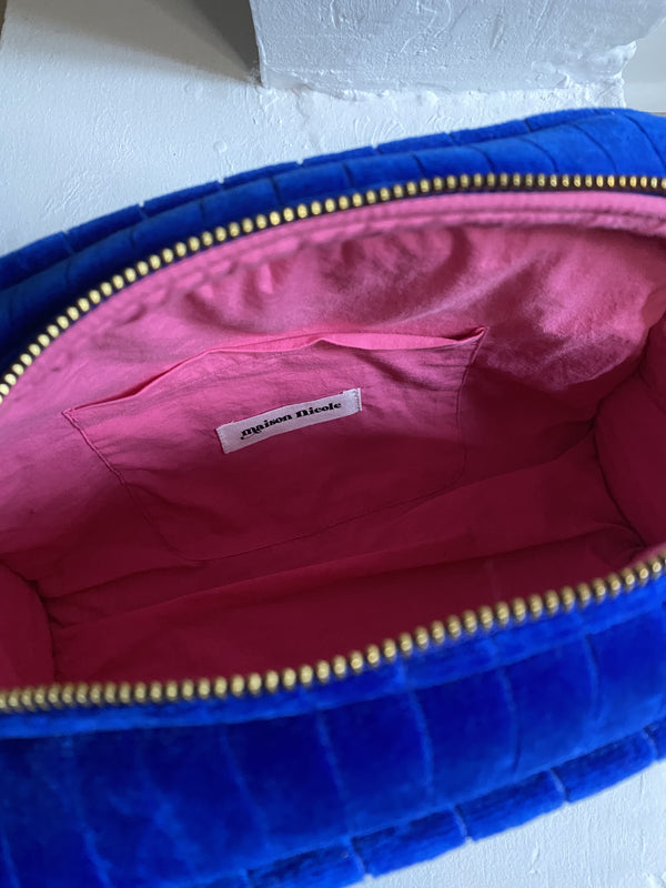 Trousse de toilette Michou - Electric blue
