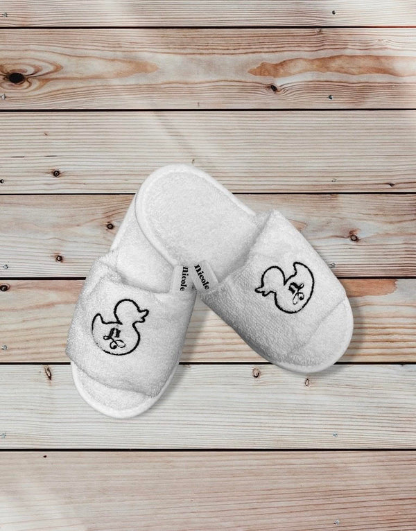 Chaussons de bain Samy - Off-white