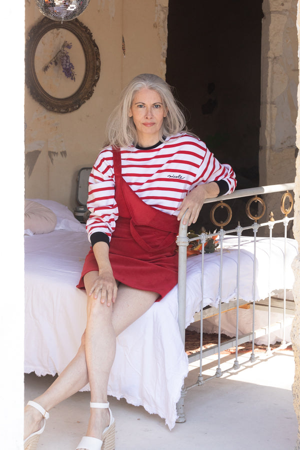 SWEAT MARINIÈRE JEAN - RED