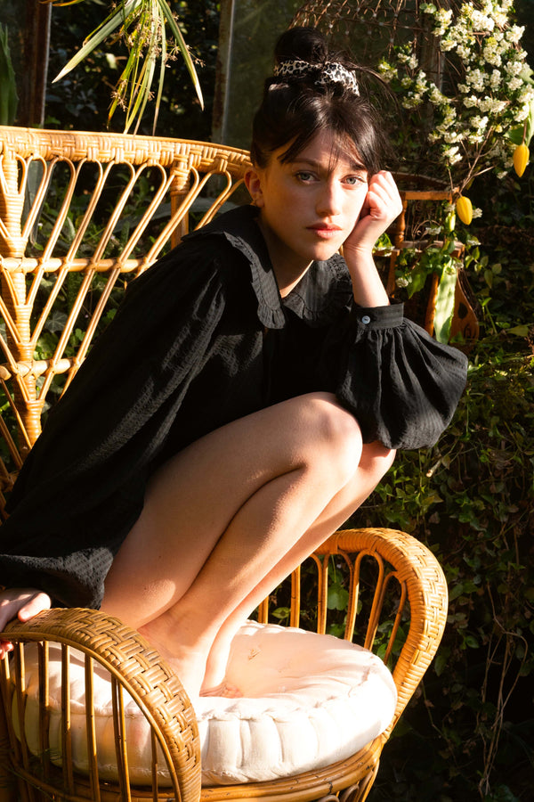 Chemisier Antoinette - Black
