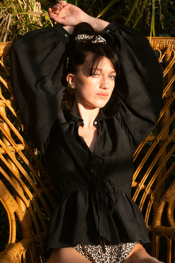 Chemisier Antoinette - Black