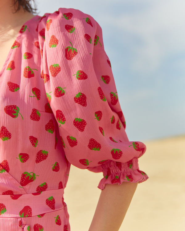 Robe Ruby - Motif fraises