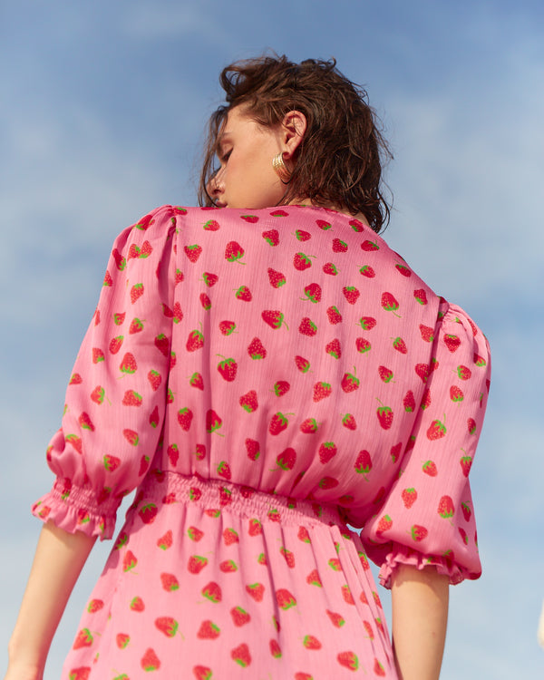 Robe Ruby - Motif fraises