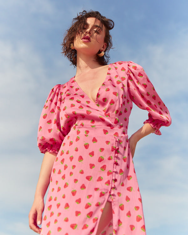 Robe Ruby - Motif fraises
