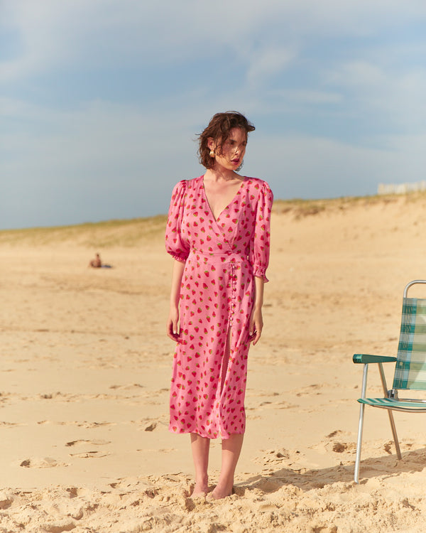 Robe Ruby - Motif fraises