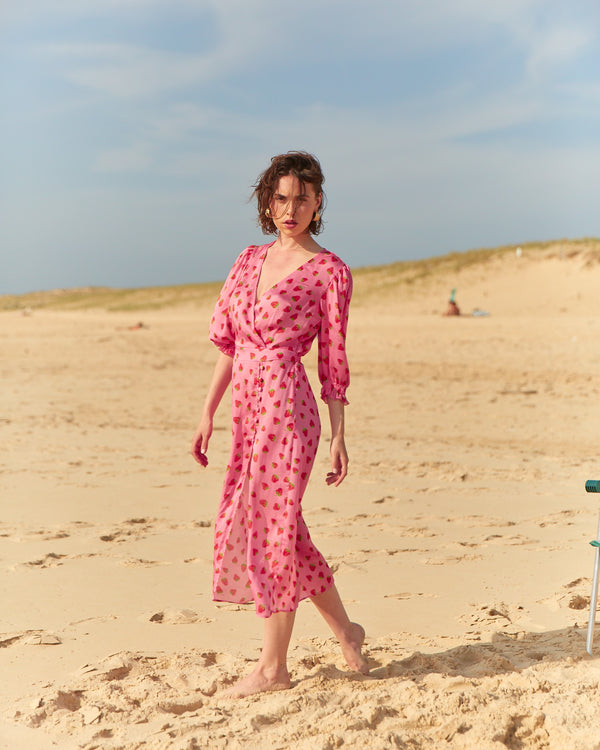 Robe Ruby - Motif fraises